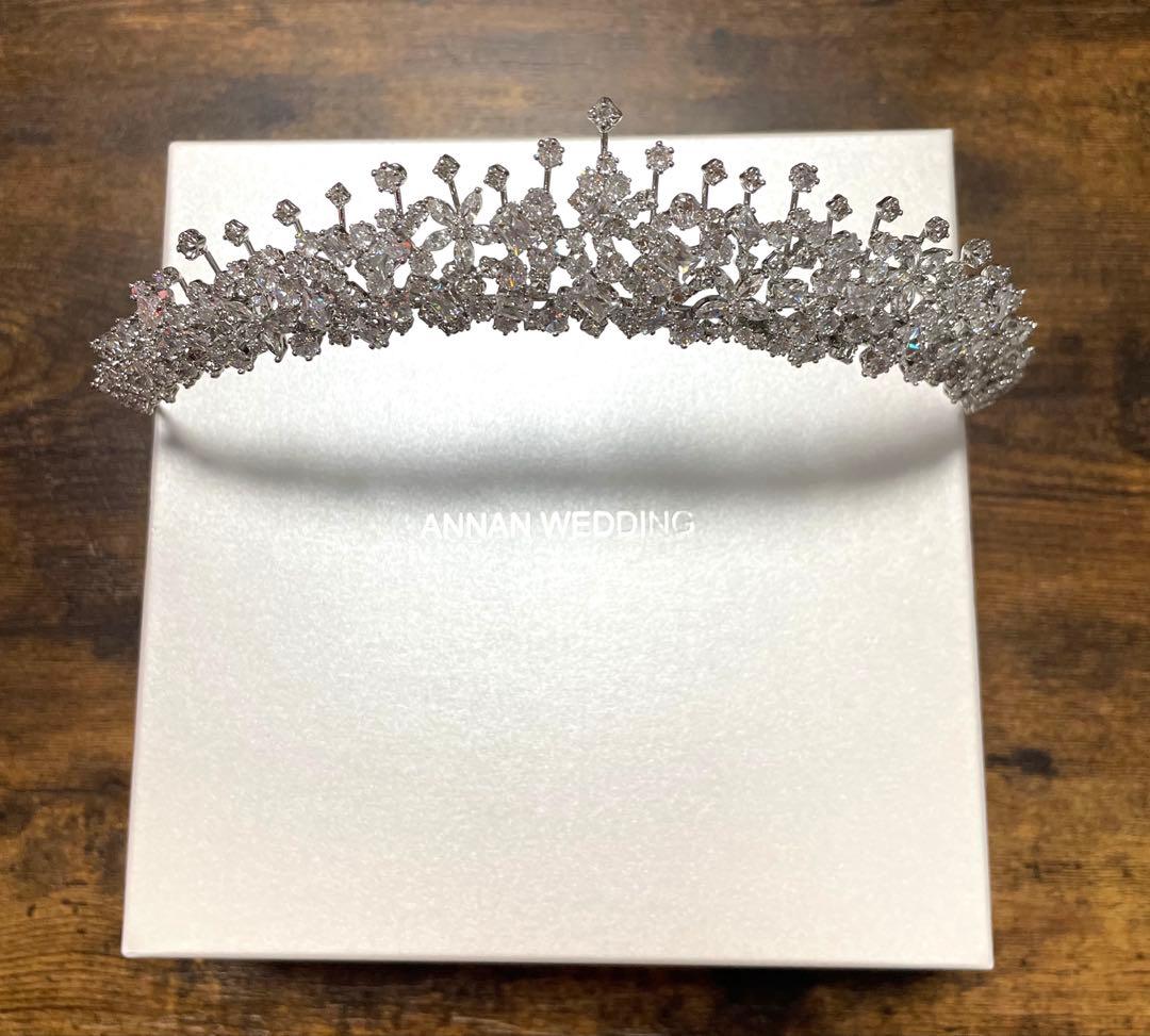 ANNAN WEDDING ティアラ シルバー