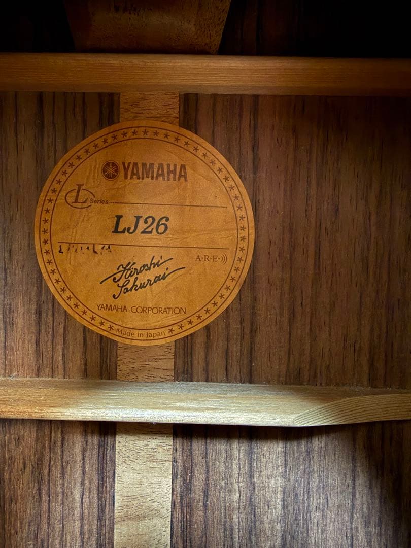 ヤマハ LJ26 ARE アコースティックギター　Fishman PU付エレアコ