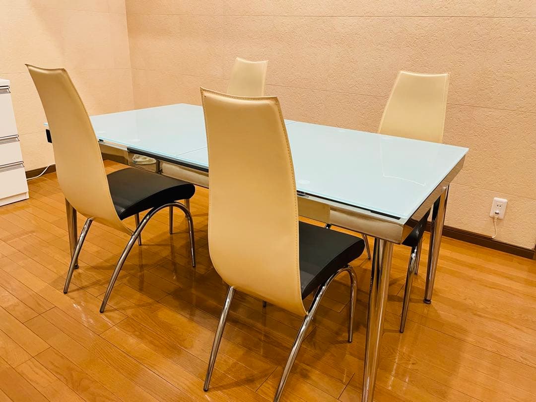 イタリアン家具 Effezetaエフェゼッタダイニングテーブル 引き取り限定品