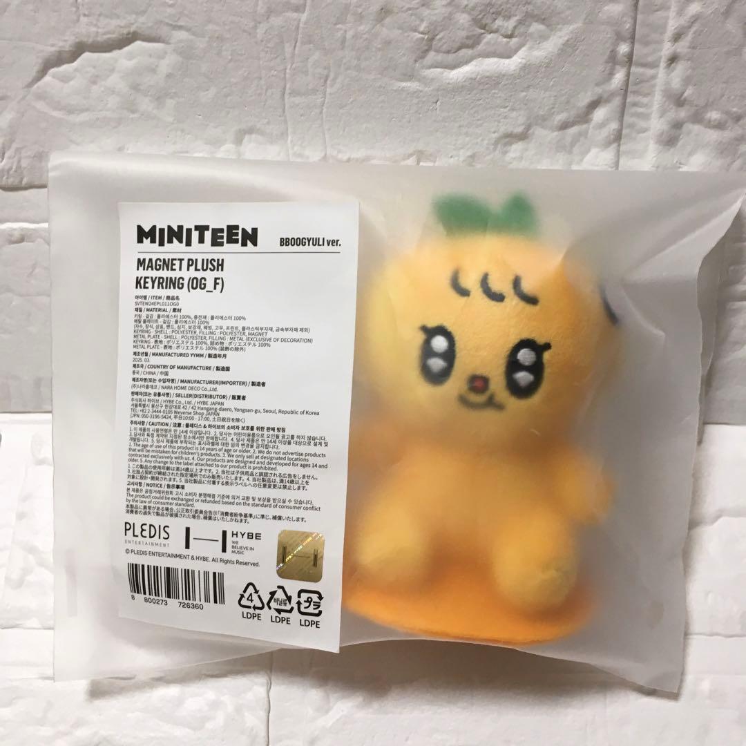 MINITEEN BBOOGYULI スングァン PLUSH KEYRING