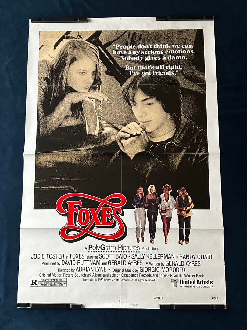 フォクシー・レディ　USオリジナル映画ポスター