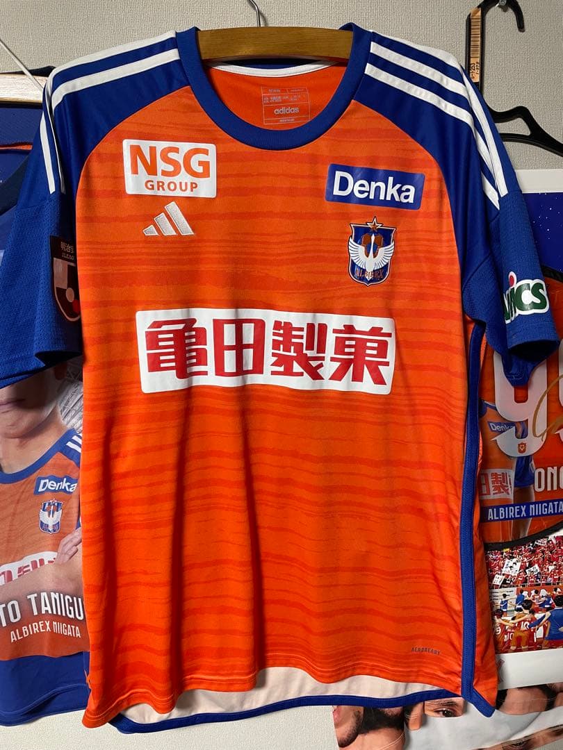 アルビレックス新潟 ユニフォーム 長谷川元希 2XL