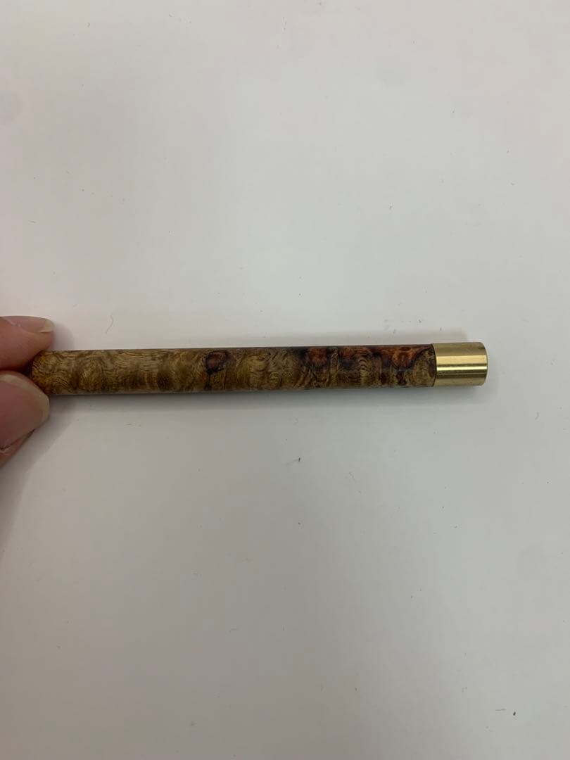 クラフトa　芯ケース　　本カリン瘤紅白