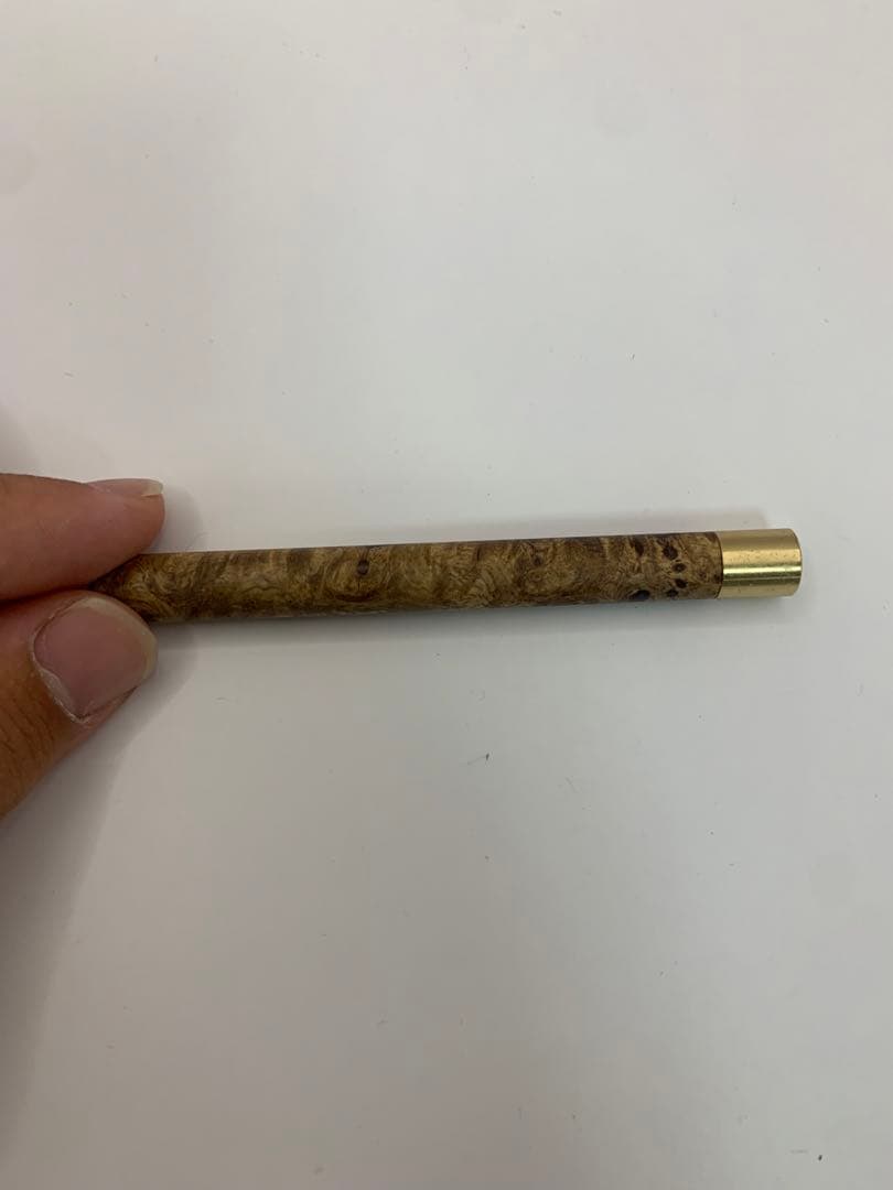 クラフトa　芯ケース　　本カリン瘤紅白