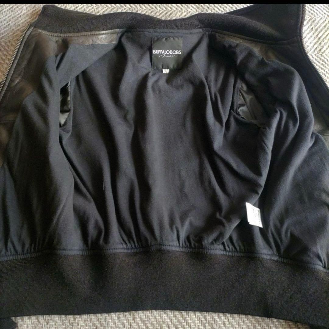 BUFFALO BOBS 子羊革製　レザージャケット