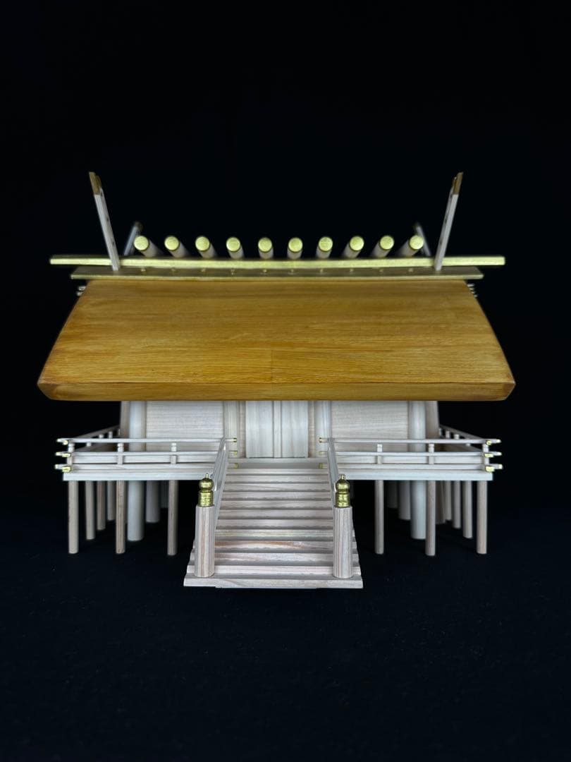 伊勢神宮　神社　模型　1/50