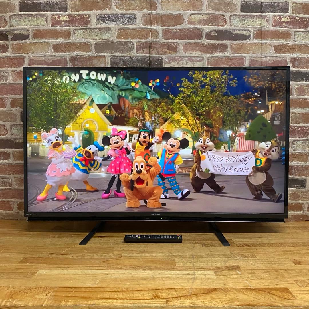 シャープ 45V型 液晶テレビ LC-45W5 フルハイビジョン 動画アプリ搭載