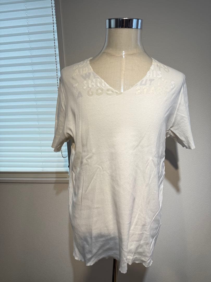 マルジェラ　グレー ノースリーブタンクトップ