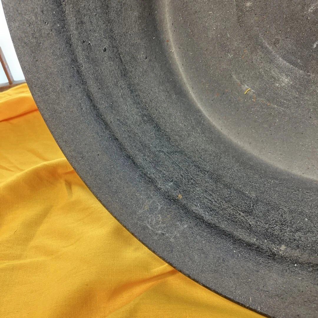 骨董 華道道具 花器 新羅土器 高杯花器 桐共箱 S759ANK