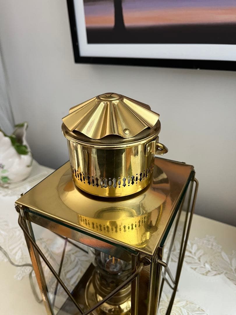 DEN HAAN ROTTERDAM デンハーロッテルダム 真鍮 船舶燈ランプ④