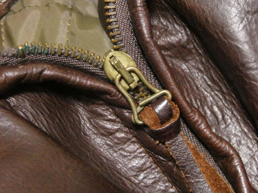 サイズ40！激レアカラーレッドブラウン！ショット634襟付トラッカージャケット