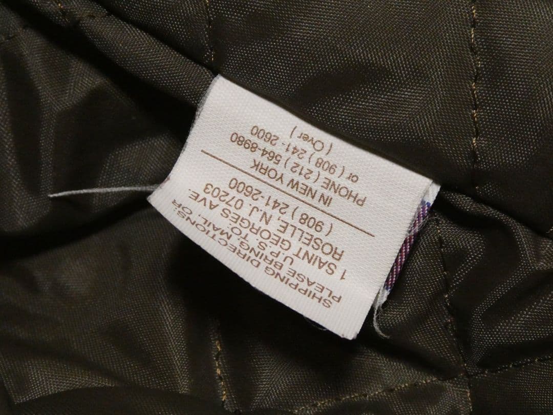 サイズ40！激レアカラーレッドブラウン！ショット634襟付トラッカージャケット