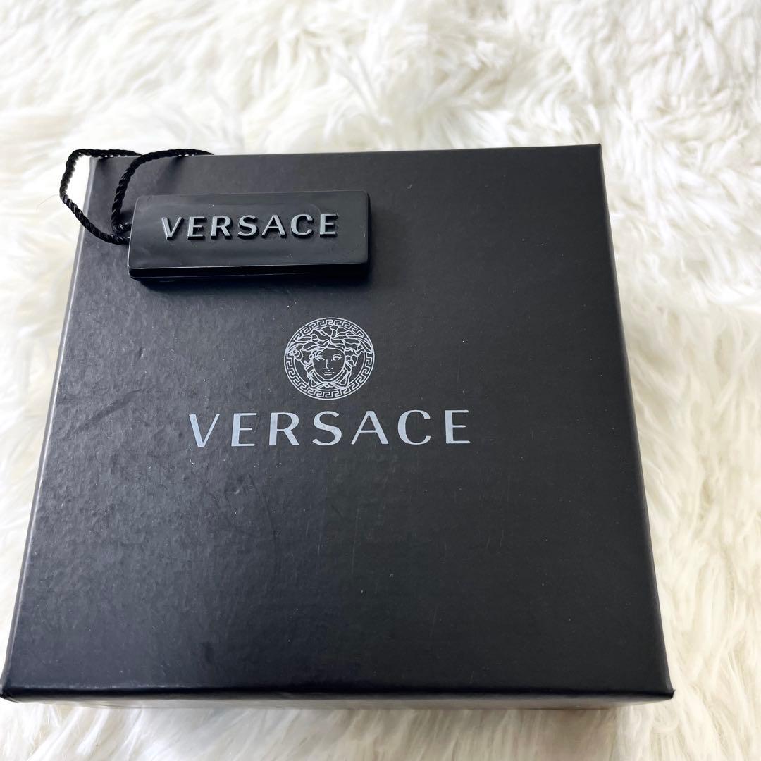美品　ヴェルサーチ　VERSACE ブレスレット　メデューサ　ゴールド　ブラック