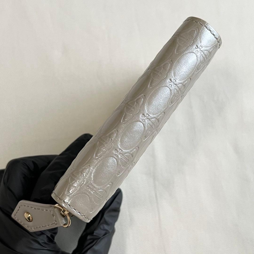 Vivienne Westwood OVAL ORB 二つ折り財布 グレー