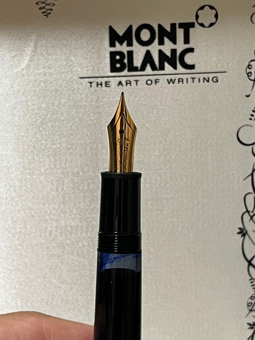 MONTBLANC 万年筆 ブラック　モンブラン