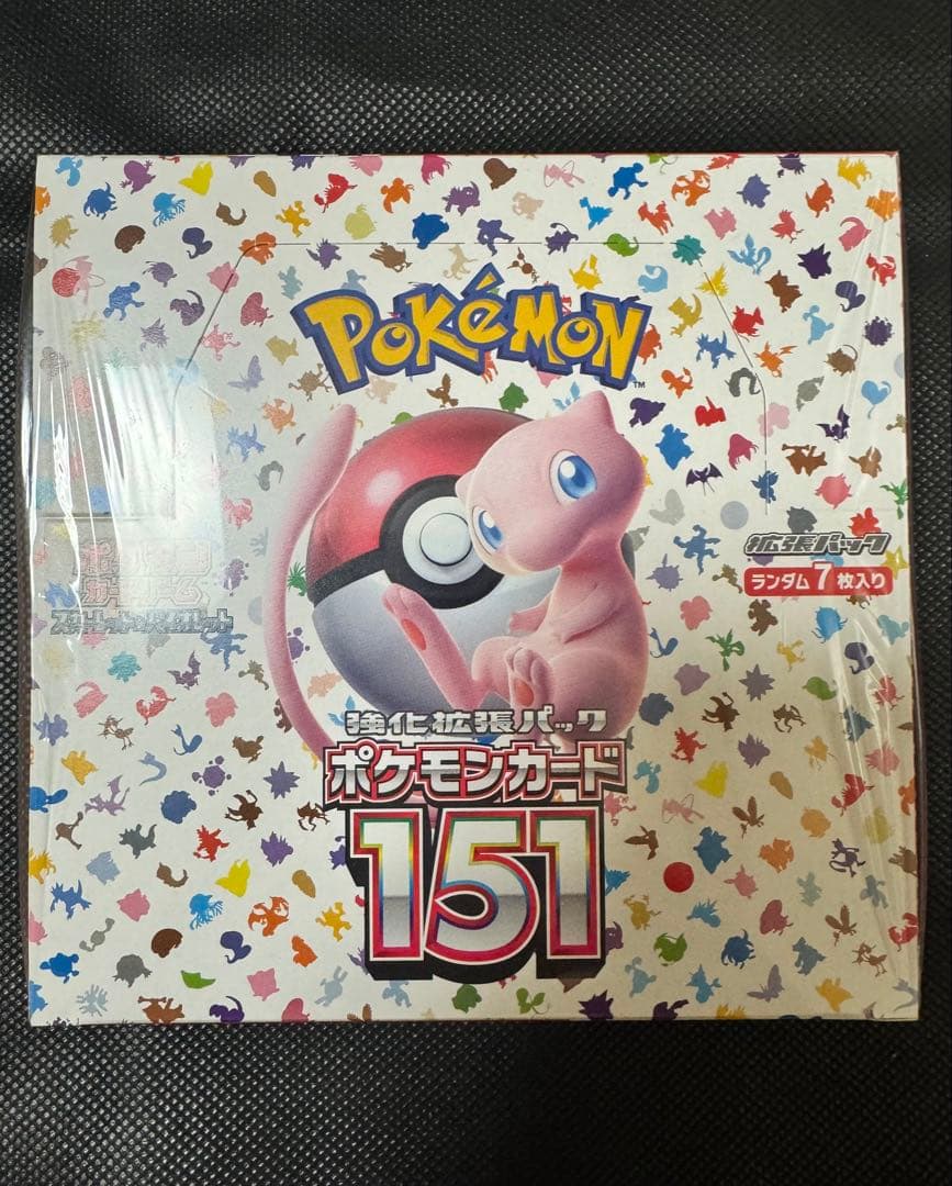 ポケモンカード 151 BOX シュリンクあり
