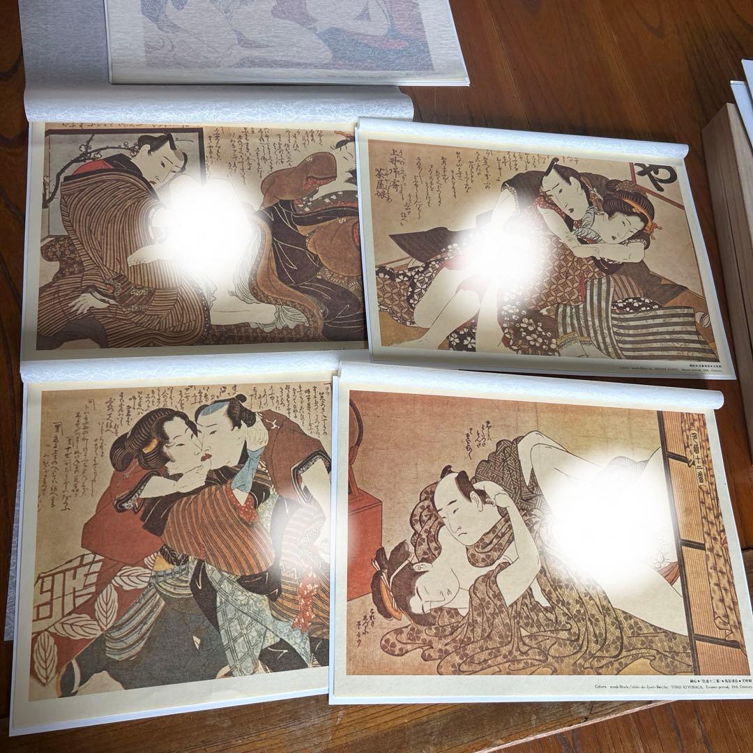 木箱入 春画 大量 秘蔵浮世絵名作選 コレクター様にも