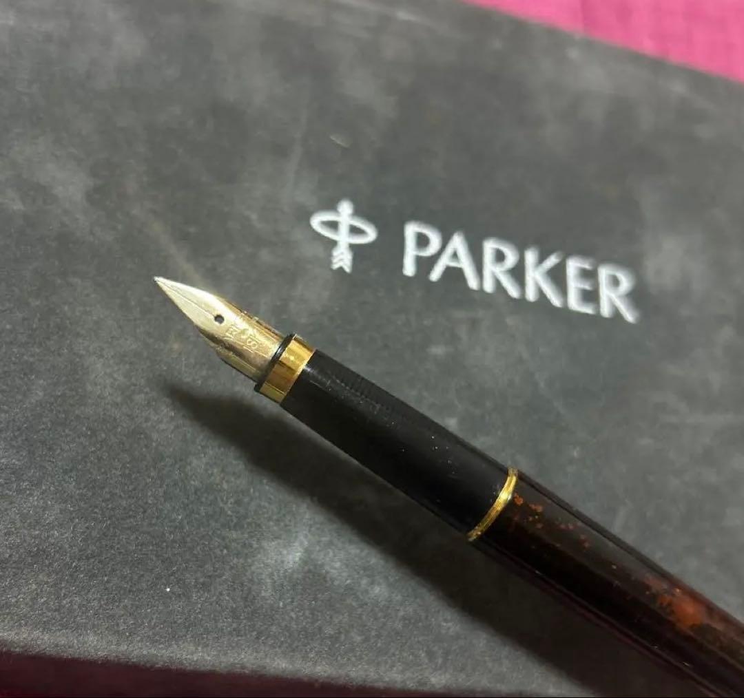 【希少】パーカー デュオフォールド万年筆・ボールペン　センテニアル高級筆記具2点