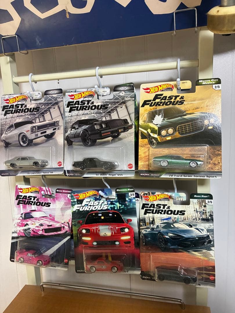 ホットウィール Fast & Furious ミニカーセットワイスピ12台