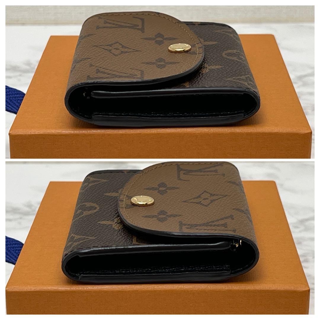 ルイヴィトン ポルトモネ・ロザリ ケース 現行品 ブラウン カードケース