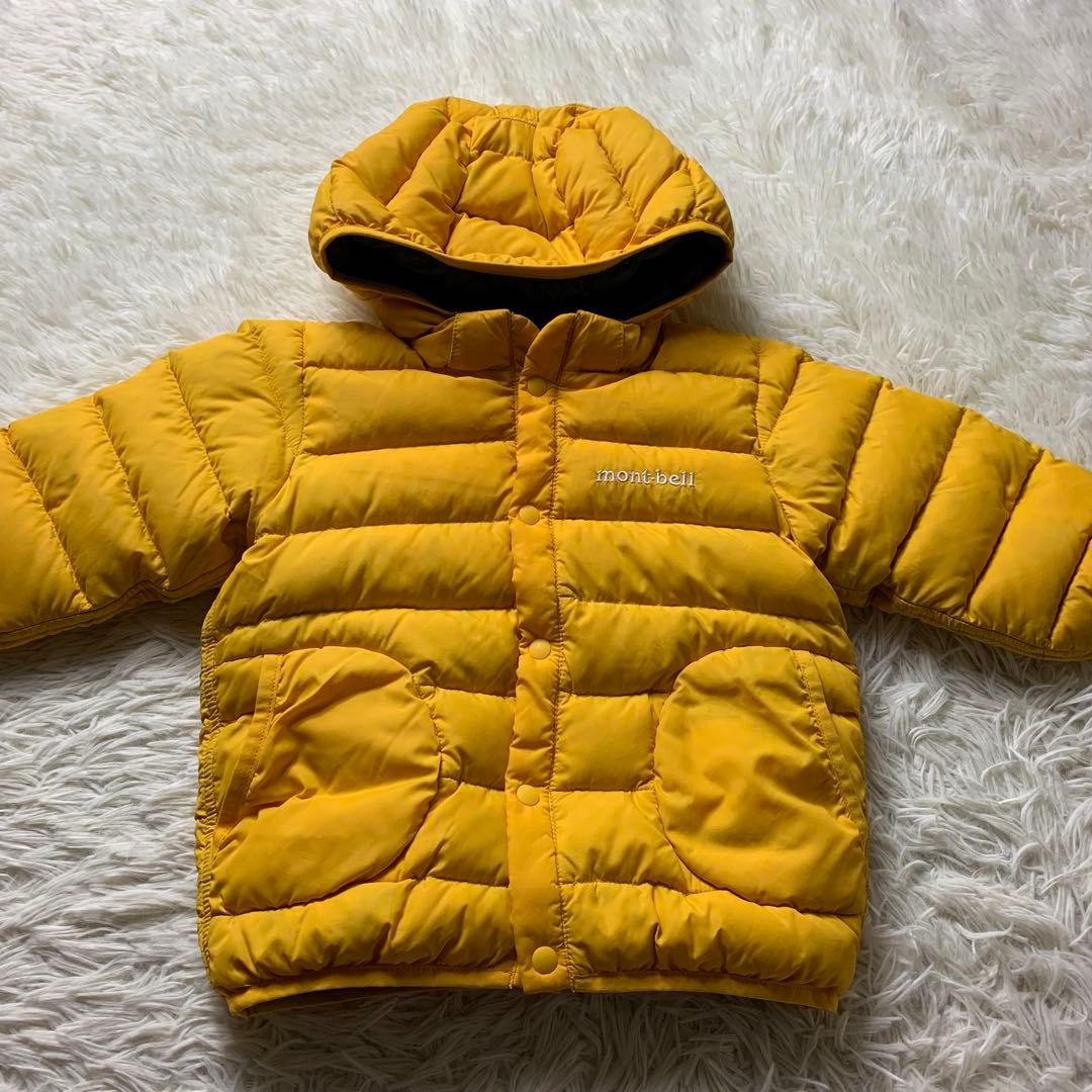 モンベル ダウンジャケット リバーシブル グーリン×イエロー 1101649