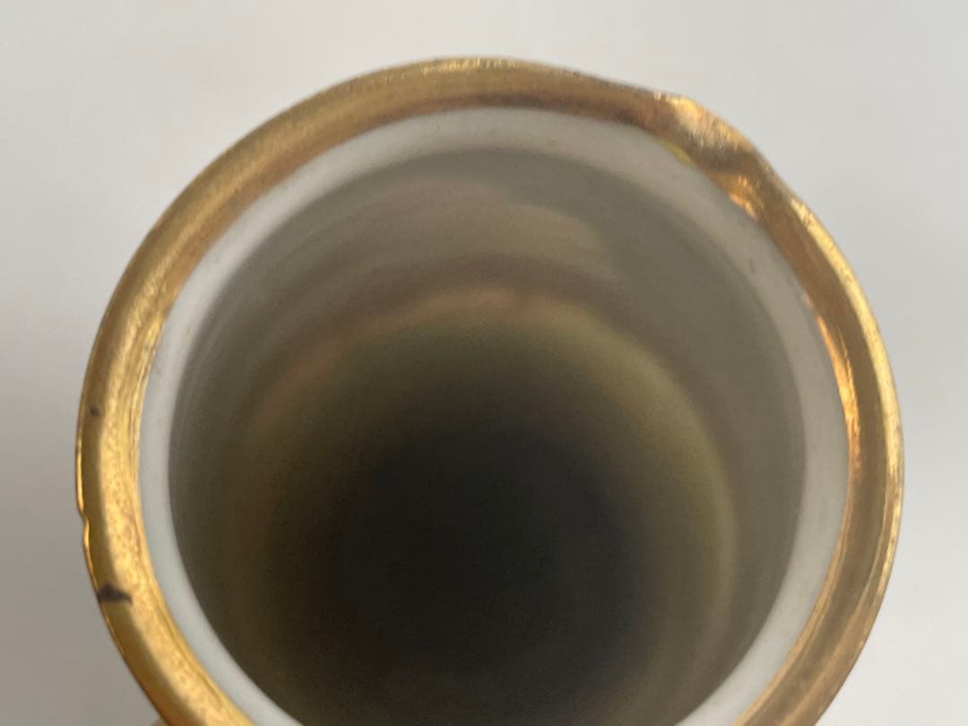 オールドノリタケ　ポピー文様　水注　花瓶　花入　フラワーベース　ヴィンテージ