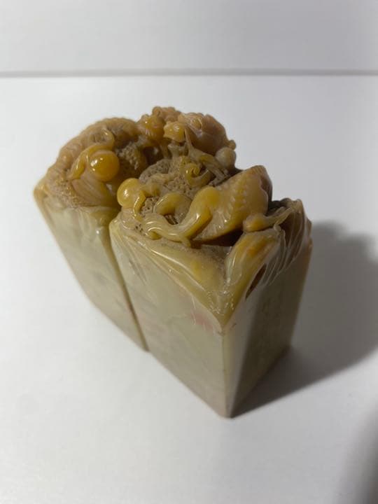 中国　中国骨董　古美術　本物　印鑑　旧日本軍　日本軍　陸軍　大佐　最高軍事　印材