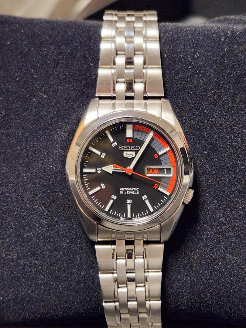 【逆輸入SEIKO5】セイコー5 セイコーファイブ SNK375K1 美品