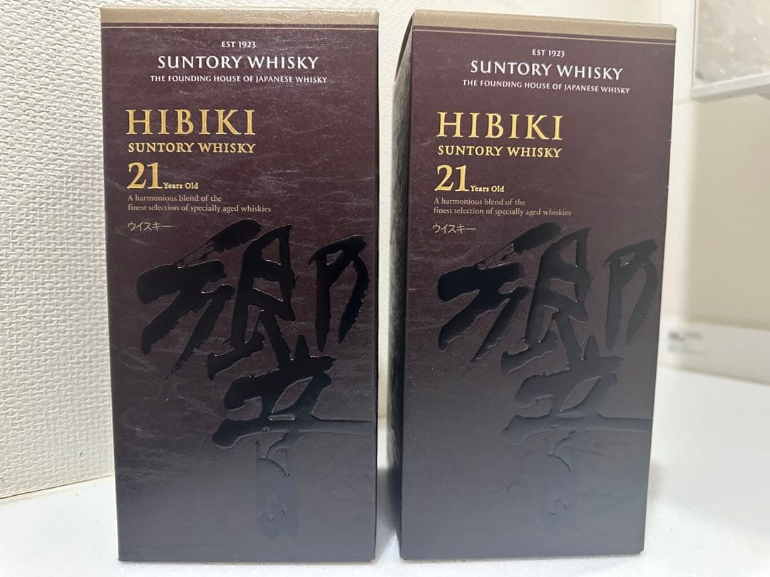 HIBIKI 21年 ウイスキー ボックス入り空瓶