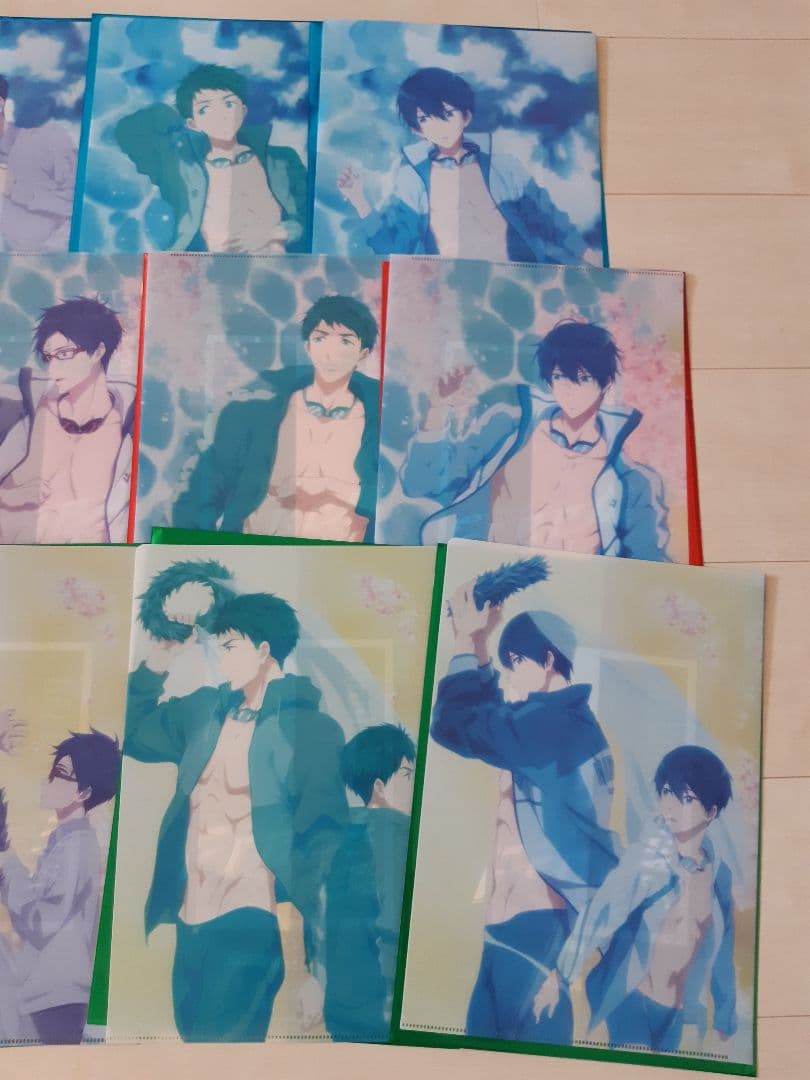 劇場版 Free!FS 後編 ムビチケ 特典 クリアファイル 全種セット