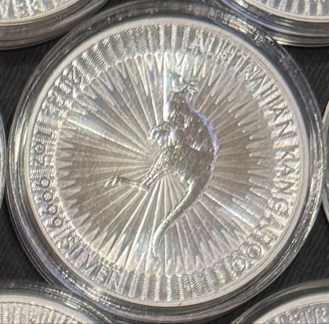 オーストラリア　カンガルー銀貨　1オンス　9枚おまとめ