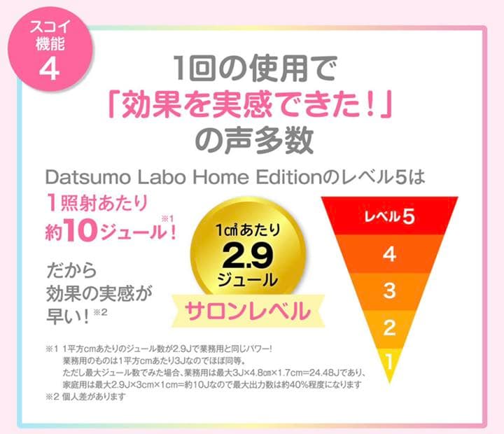 脱毛ラボ公式　光脱毛器