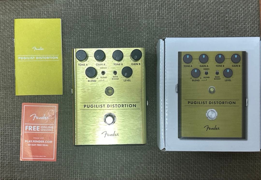 ギター FENDER / PUGILIST DISTORTION PEDAL