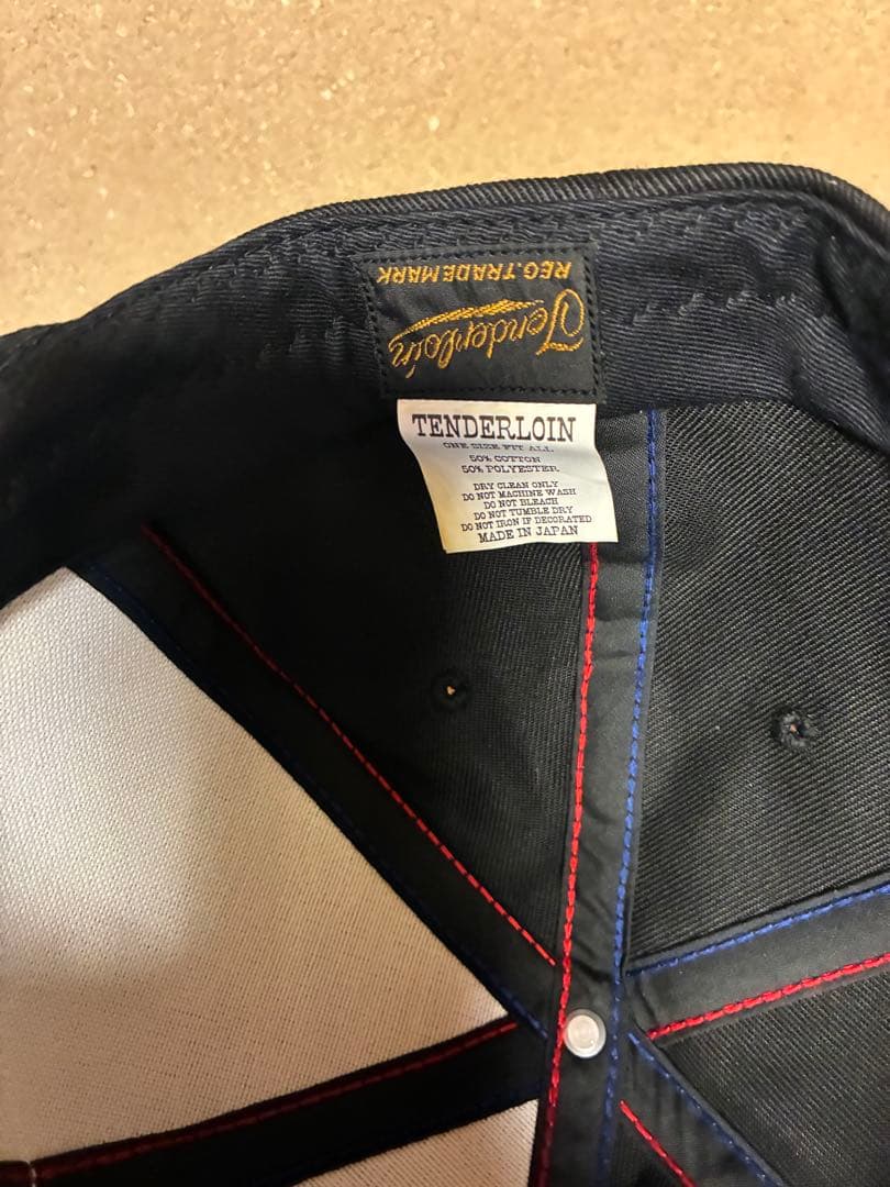 mst 試着のみ　テンダーロイン　トラッカーキャップ　ボルネオ