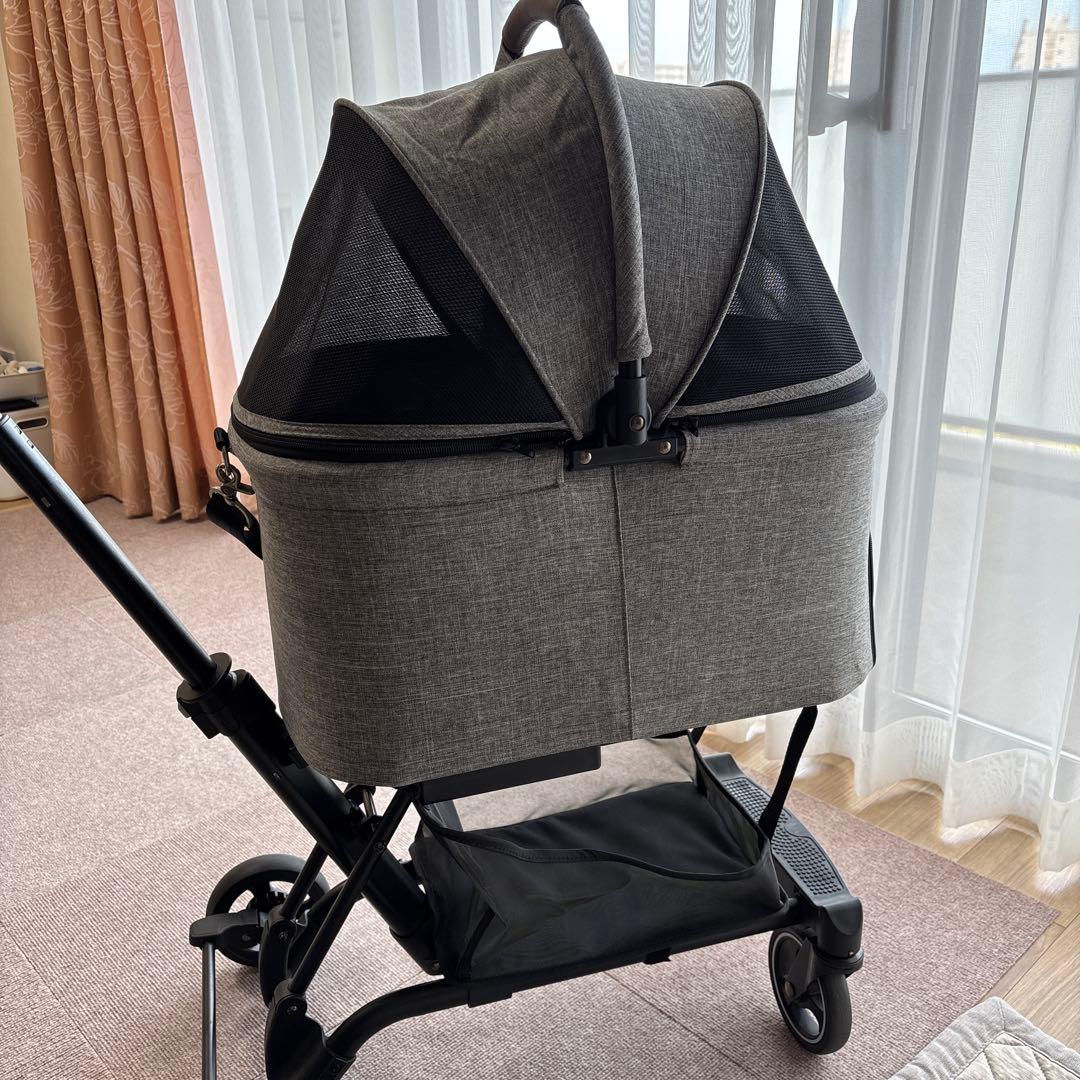 AIRBUGGY Fitt series wiz ペットカート　未開封雨カバー付