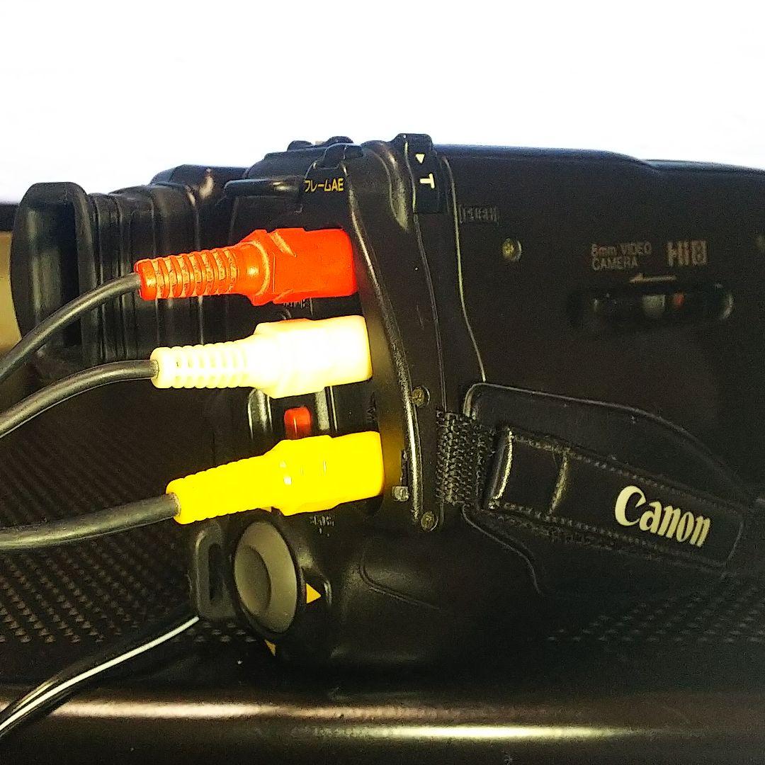 Canon Hi8 ビデオカメラ MB-J10 動作品