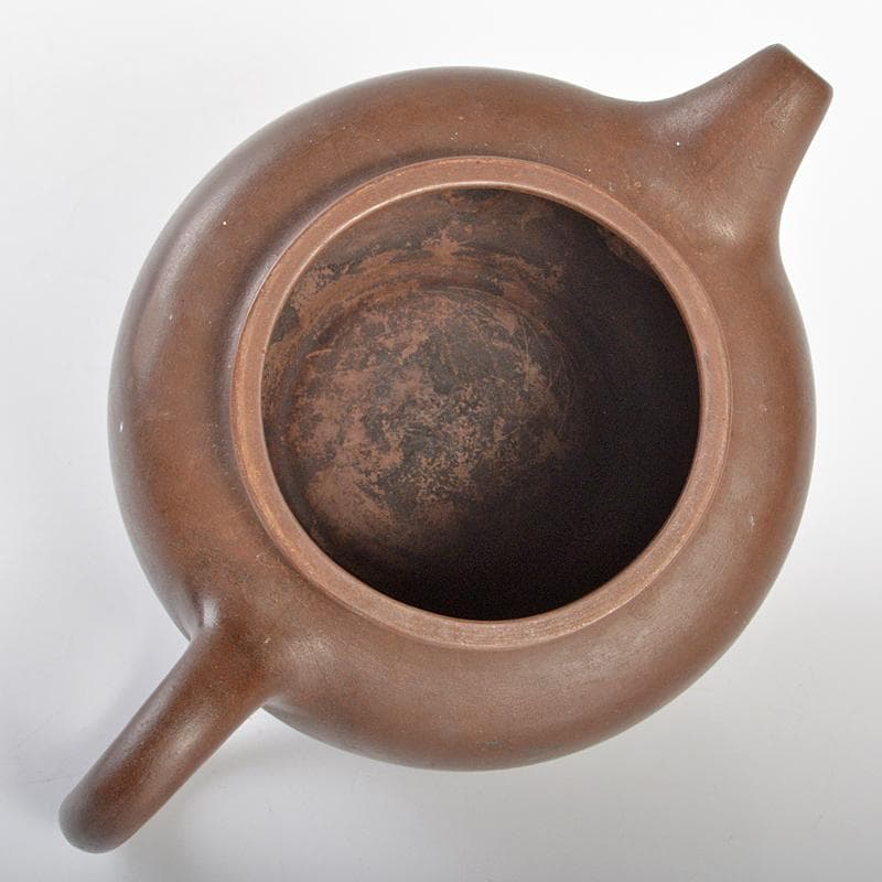 中国　紫砂　朱泥　急須　茶壷　在銘　M　R6870