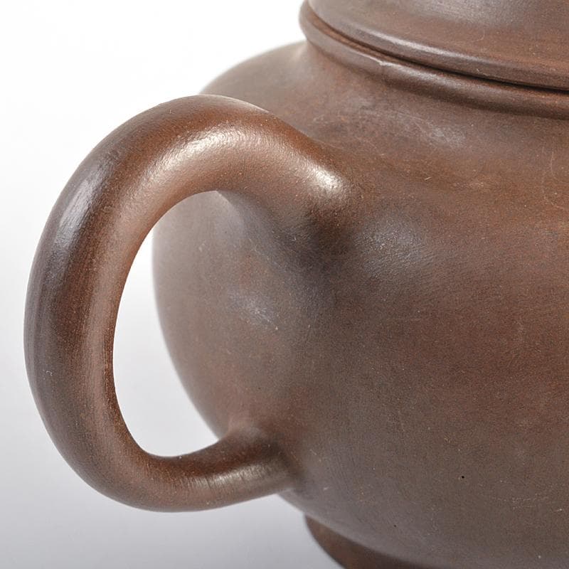 中国　紫砂　朱泥　急須　茶壷　在銘　M　R6870