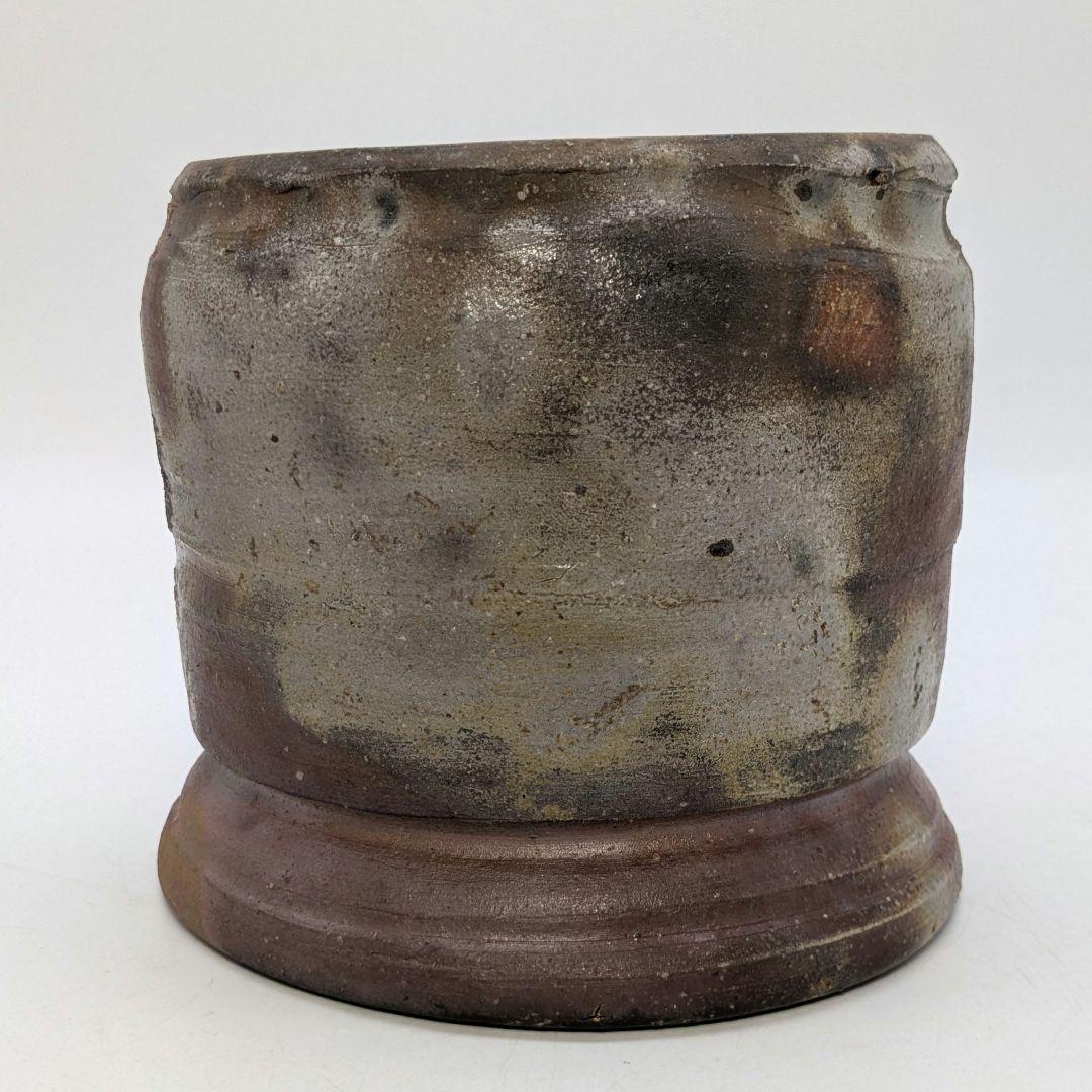 伝統工芸士 豊福寛 備前焼 水指A 共箱 水差し 茶道具 茶器 抹茶 食器 容器