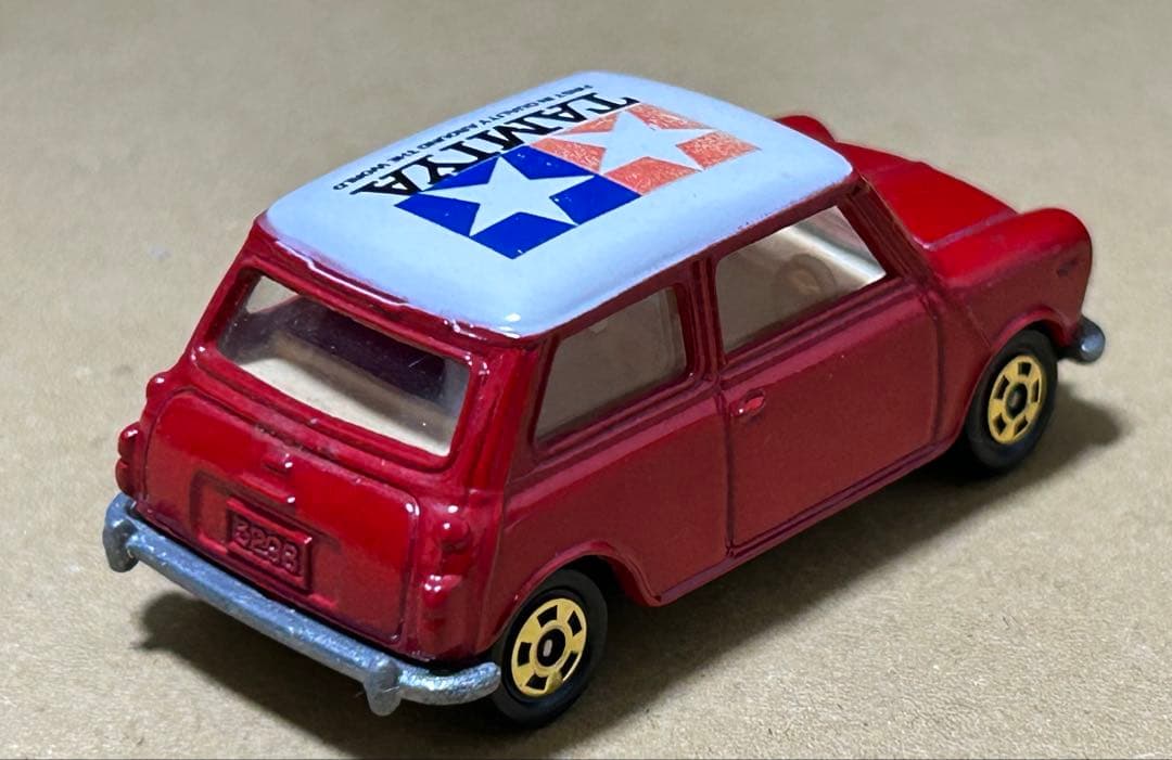 訳あり トミカ ミニクーパー クリヤマ模型 タミヤ 赤