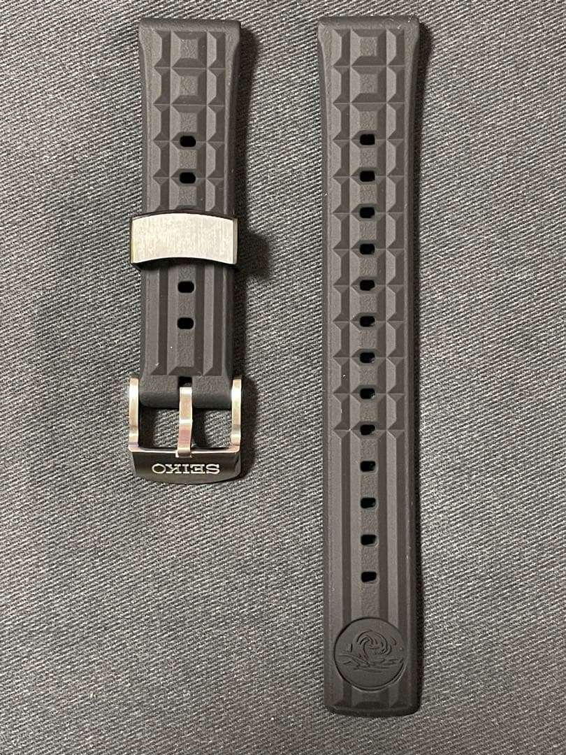 セイコー プロスペックス ダイバーズ現代版 SLA055等ラバーベルト 20mm