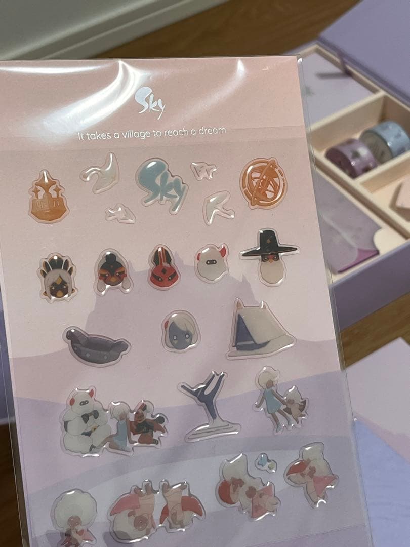 【未使用/未連携】〖Sky 星を紡ぐ子どもたち〗夢かなうボックス