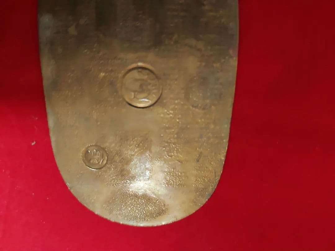 天保五両判金(大吉)縦幅89mm横幅51mm重さ27,4ｇ厚さ1mm美品