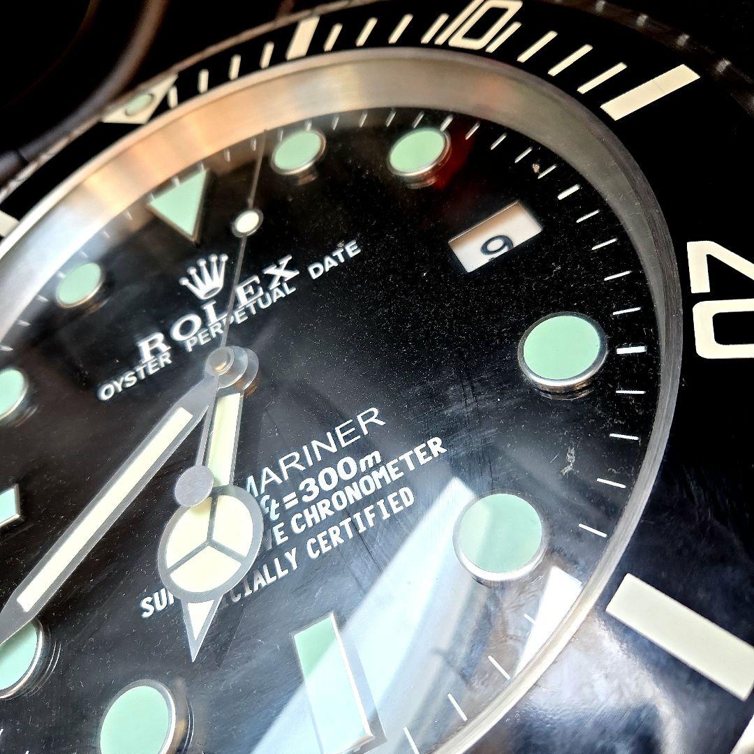 ジーノちゃん　プロフ必読！ROLEX ロレックス掛け時計