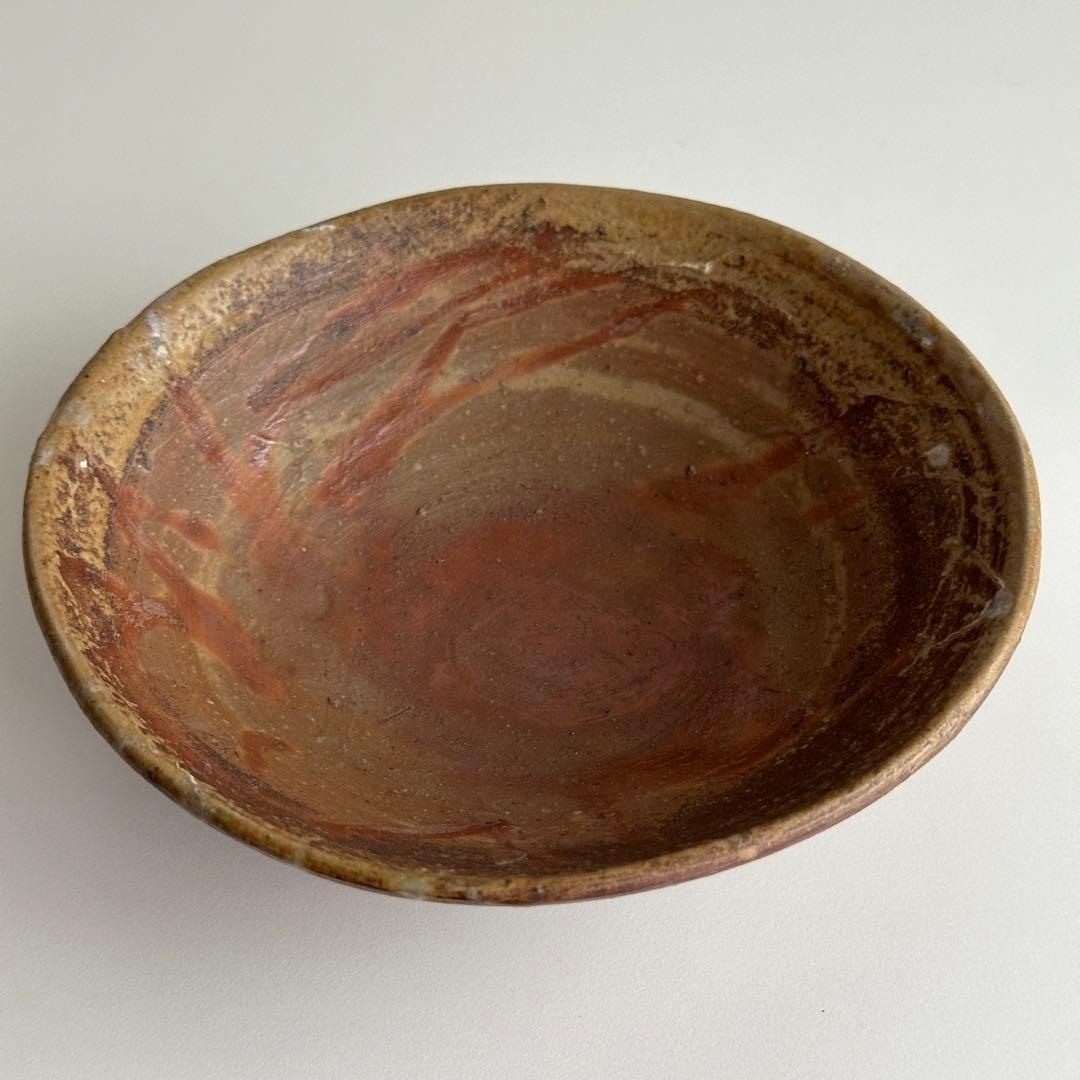 森陶岳 備前 茶器 緋襷 平茶碗 共箱