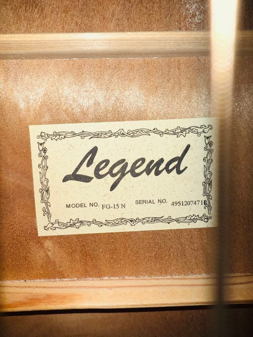 Legend ARIA FG-15Nアコースティック ギター アリア レジェンド