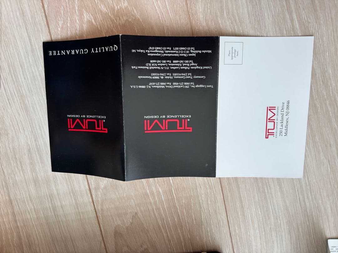 よしおページ　TUMI レザーアタッシュケース