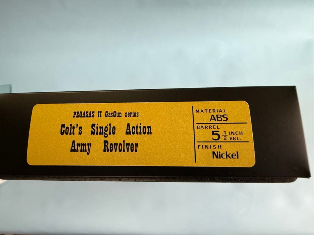 タナカ製　COLT S.A.A 2nd 5 1/2インチABS ニッケル