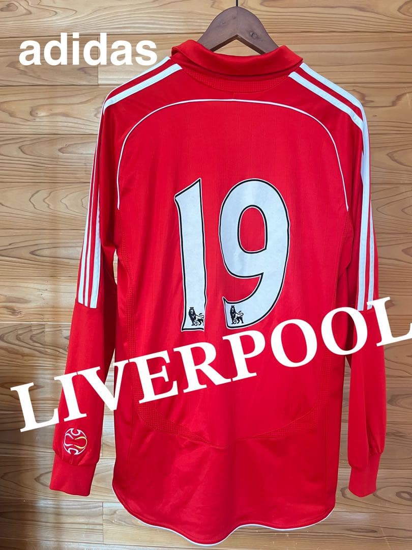 LIVERPOOLリバプール　ユニフォーム　No19 アディダス　希少！美品