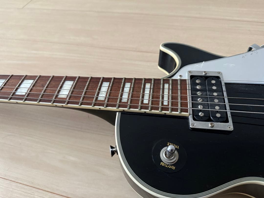 Burnyレスポールタイプ　エレキギター ブラック